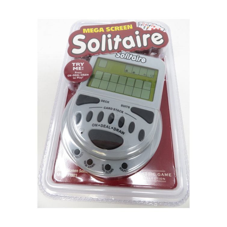 Battery operated 2024 solitaire game